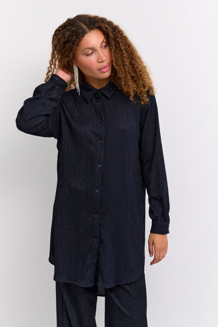 Kiko skyrta dökkblá - My Essential Wardrobe BARA TIL Í 36