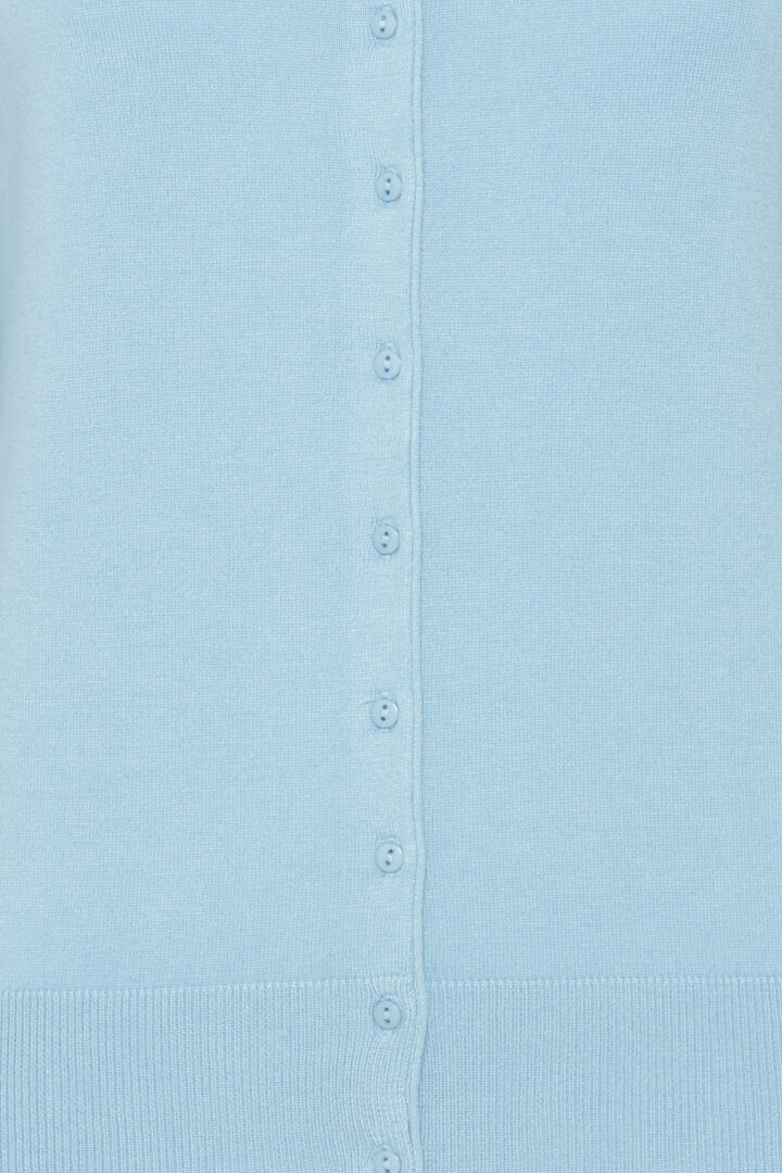 Blá hneppt peysa - Fransa