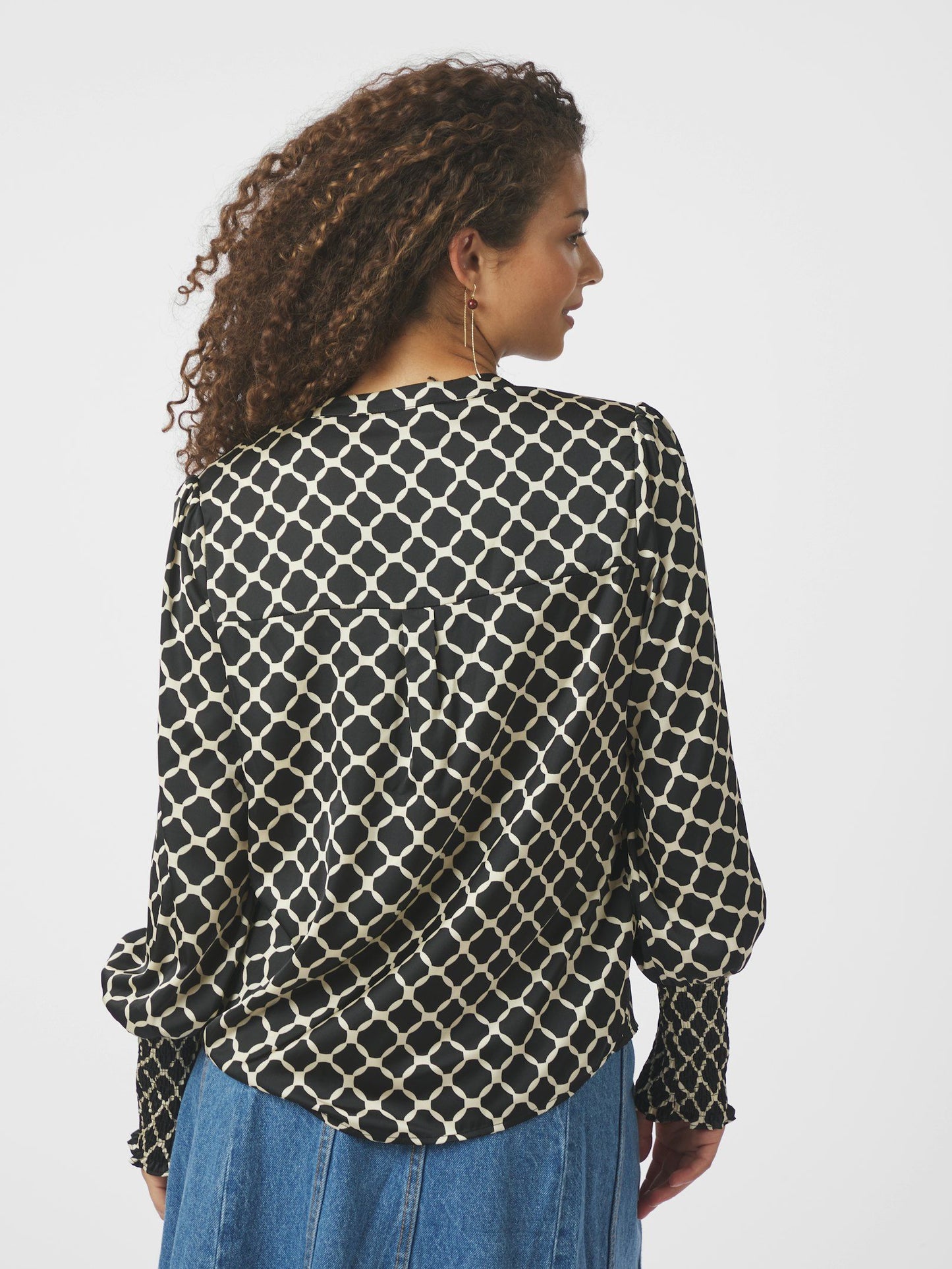 Landa satin blússa - Neo Noir