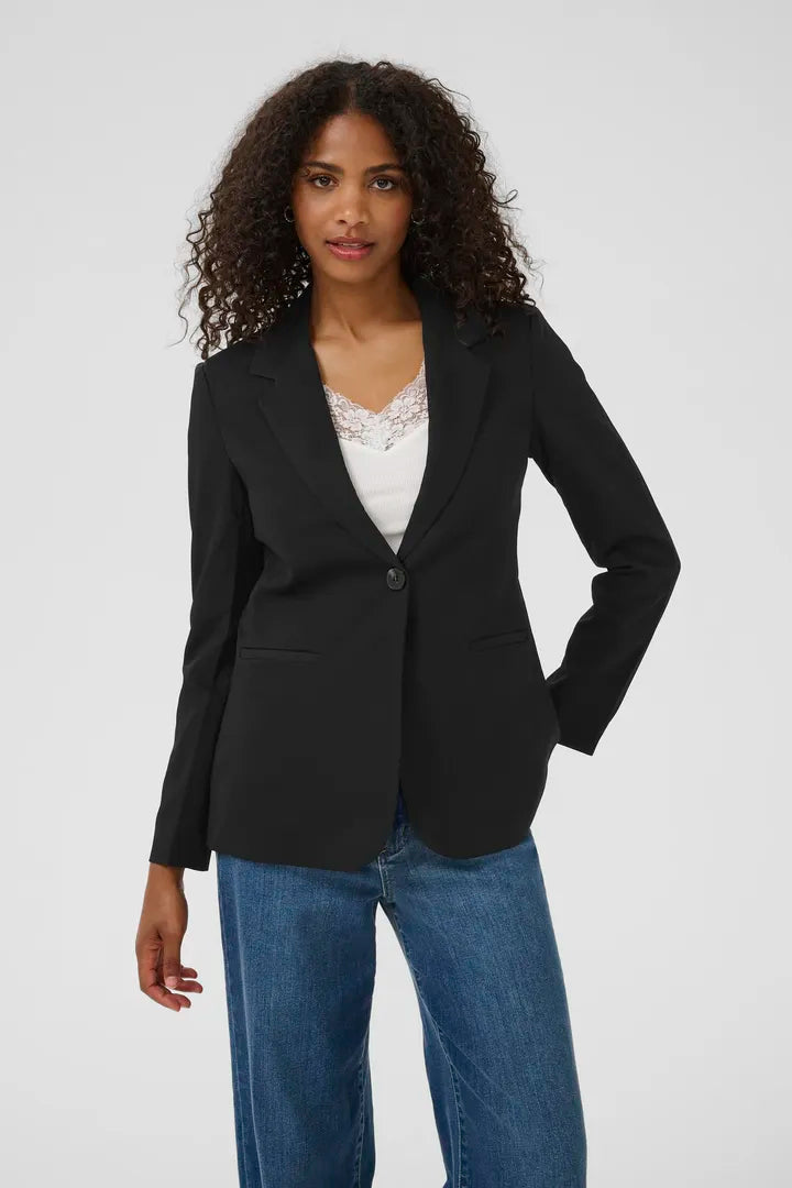 Sakura blazer svartur - Kaffe