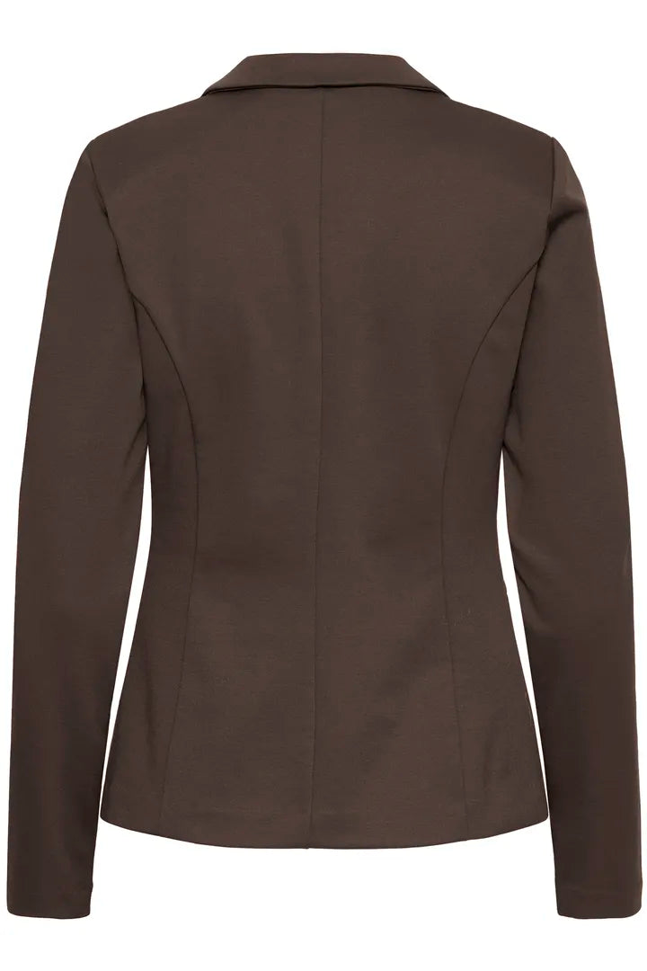 Kate blazer dökkbrúnn - Ichi