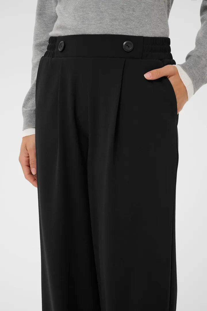 Phoebe buxur svartar - Kaffe