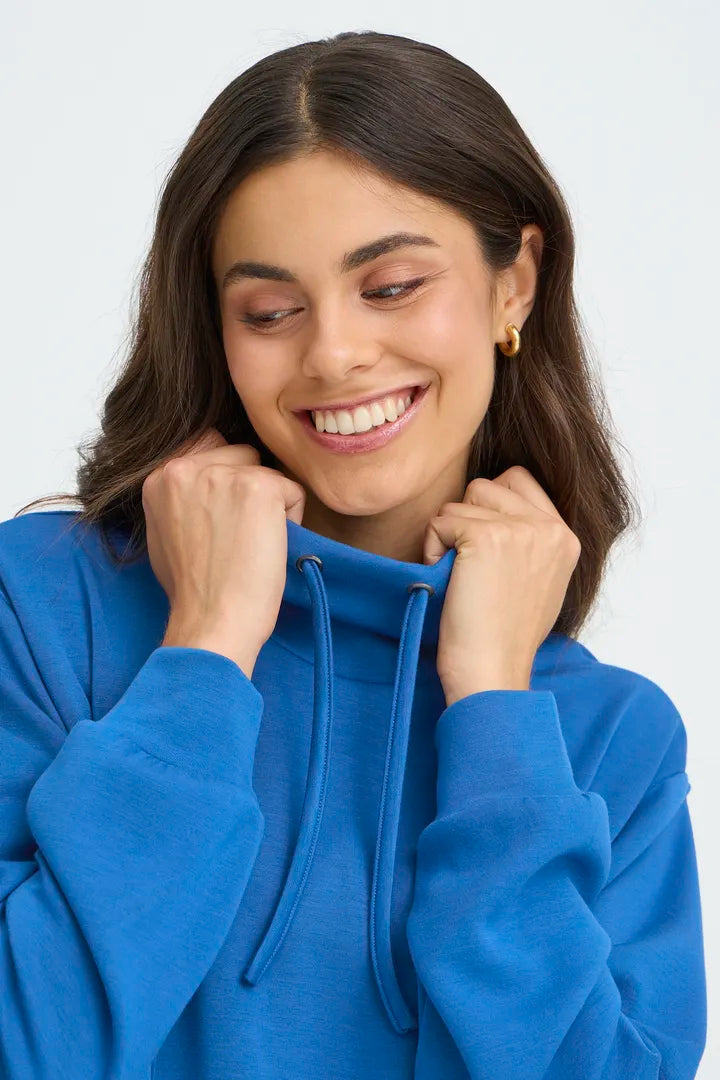 Aurora kósý peysa blá - Fransa