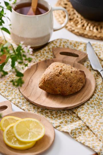 Trédiskur með handfangi 18,8cm