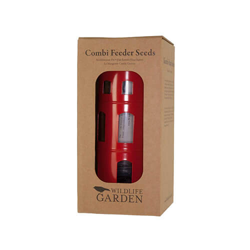 Combi feeder rauður