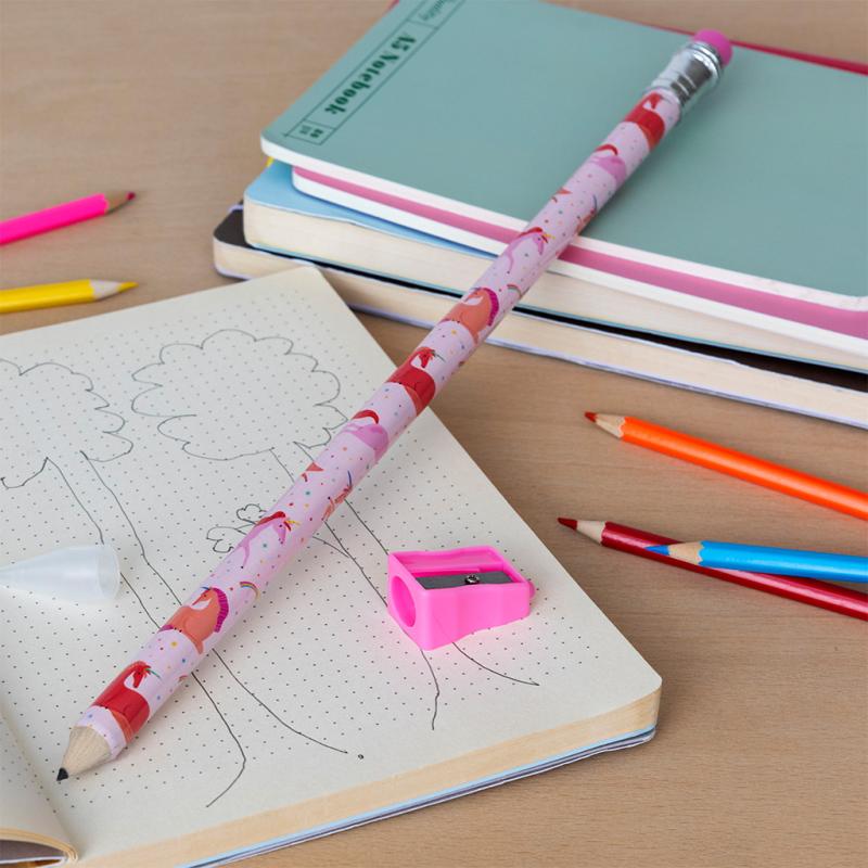 Risa einhyrninga blýantur og yddari