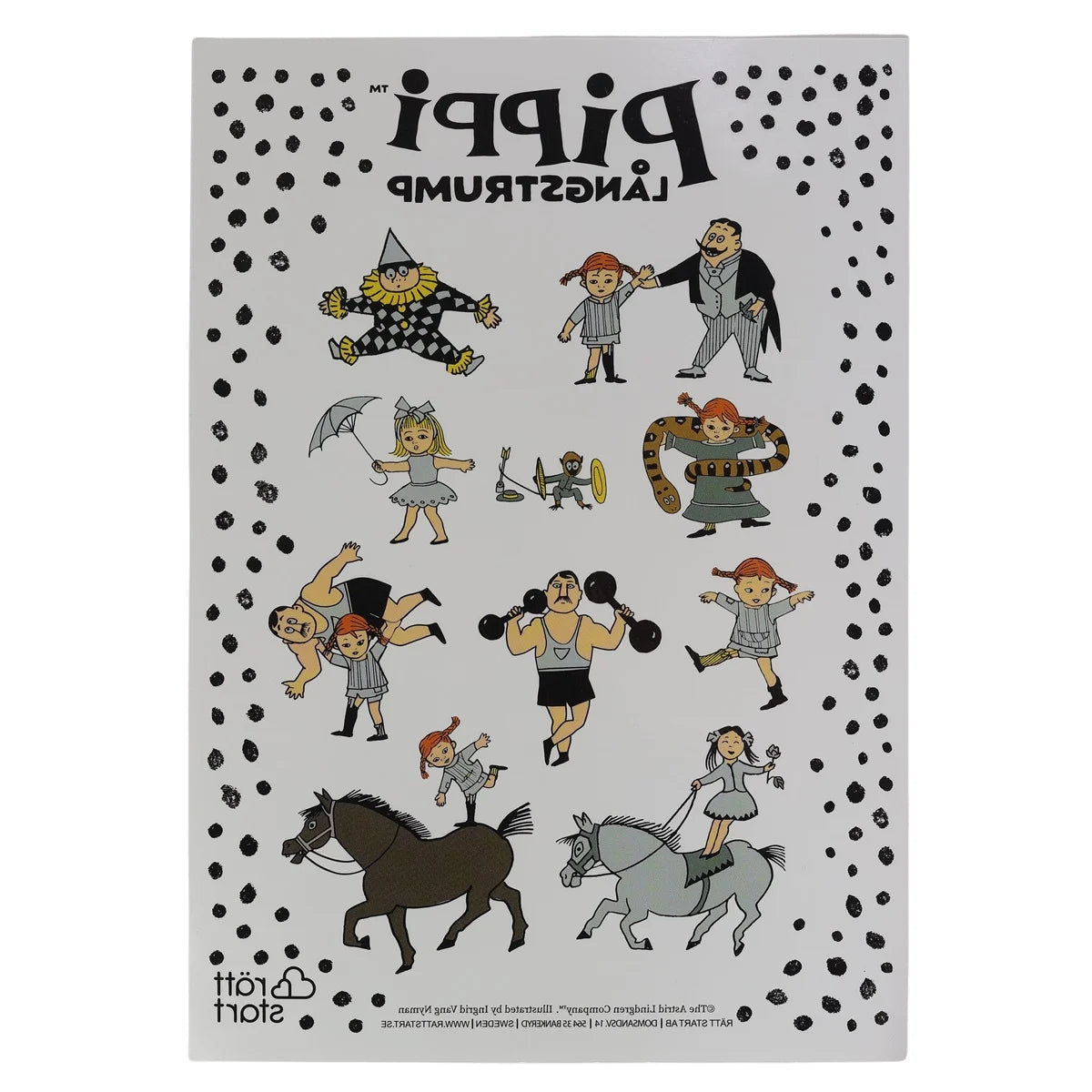 Tattú Lína Langsokkur