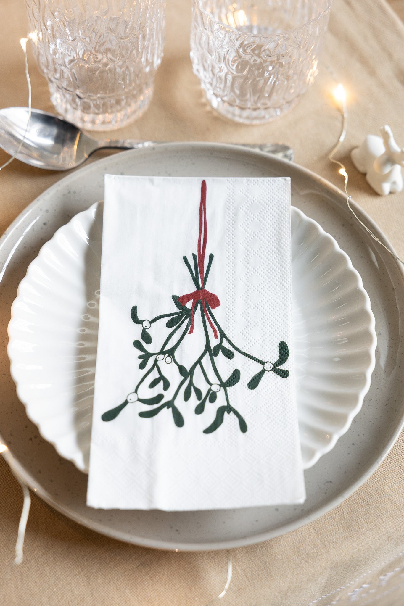 Jólaservéttur Mistilteinn