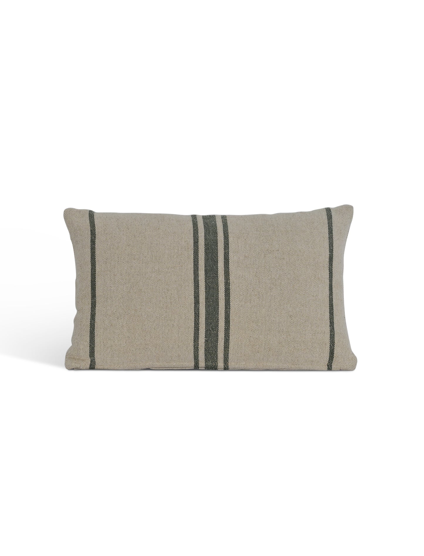 Windrush Stripe púði 30X50cm með fyllingu - Forest green