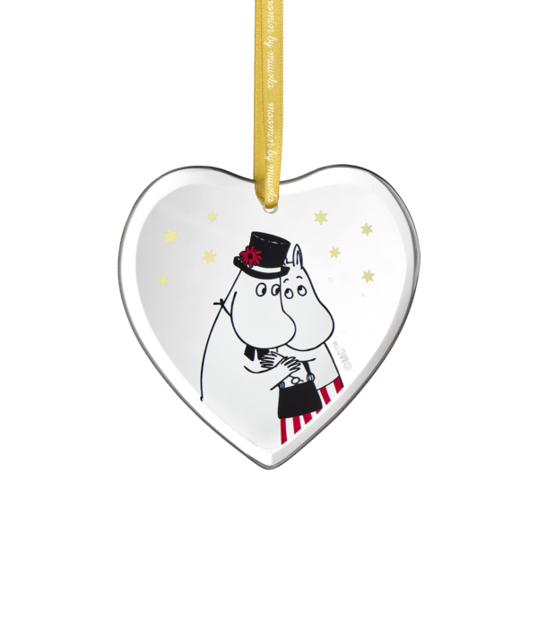 Jólaskraut moomin - Moominpabbi og Moominmamma