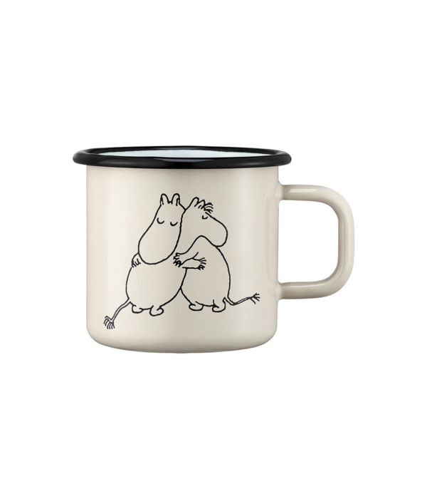Moomin enamel bolli 3,7 DL - 80 ára afmælisútgáfa