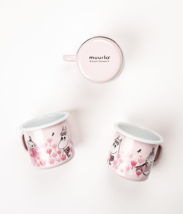 Moomin enamel bolli 2,5 DL - Moomin girls bleikur