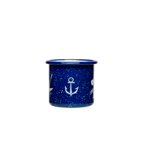 Moomin enamel bolli 2,5 DL - Sailor dökkblár