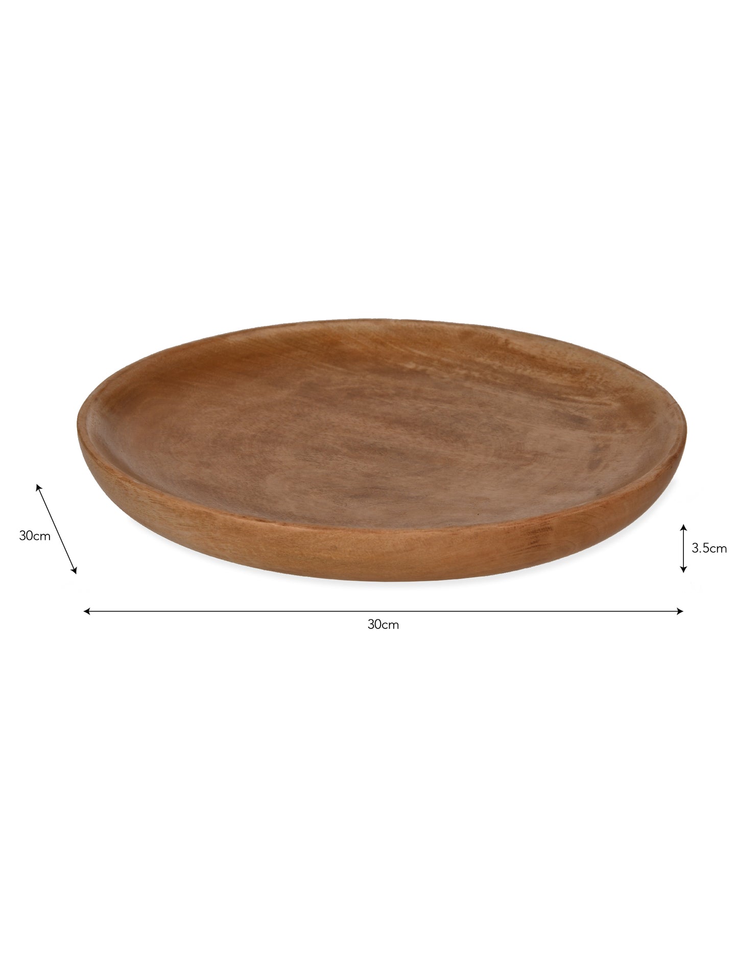 Viðarbakki mango viður 30cm
