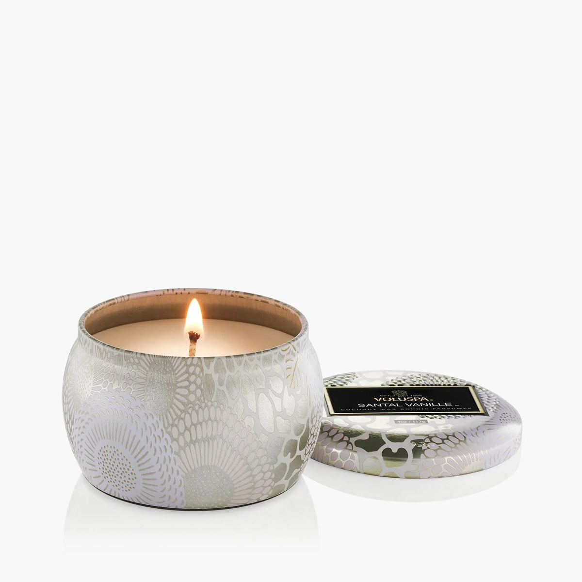 Santal Vanille mini tin ilmkerti - Voluspa