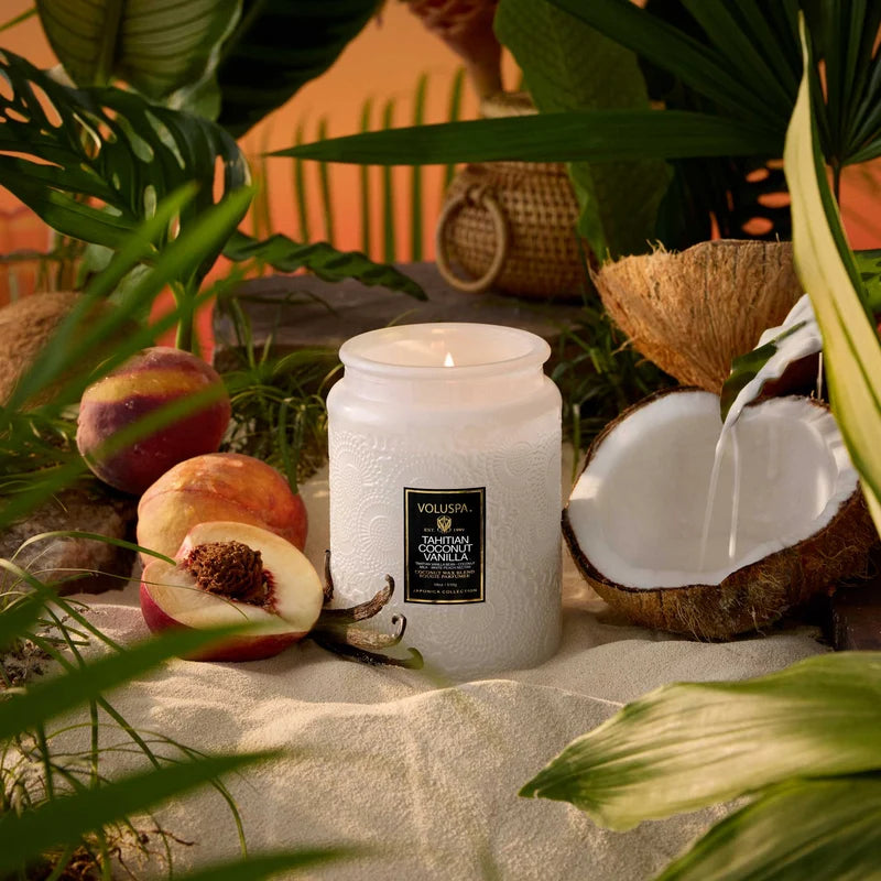 Tahitian Coconut large ilmkerti - Voluspa