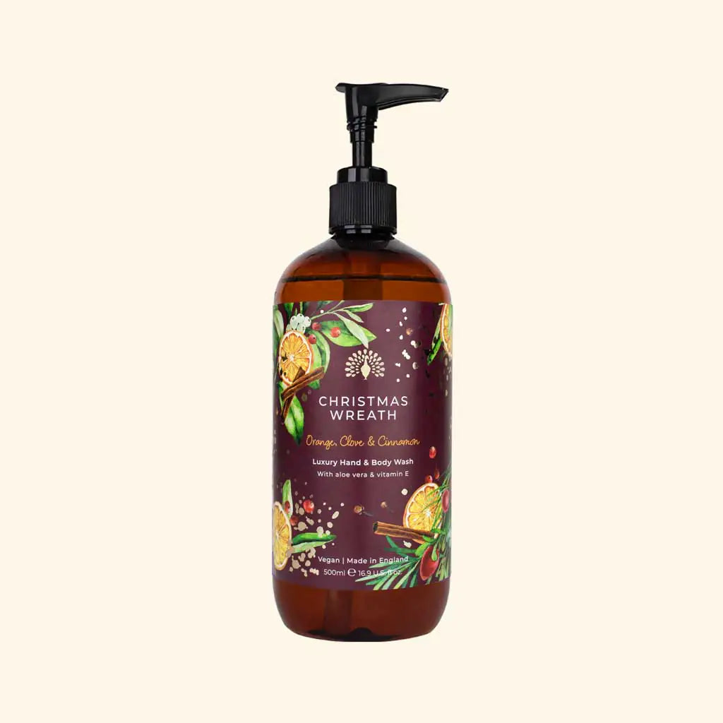 Christmas Tidings Christmas Wreath Hand and Body Wash