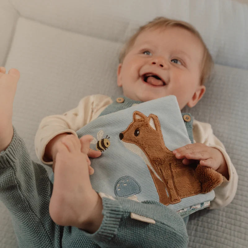 Mjúk bók blá - Little Dutch