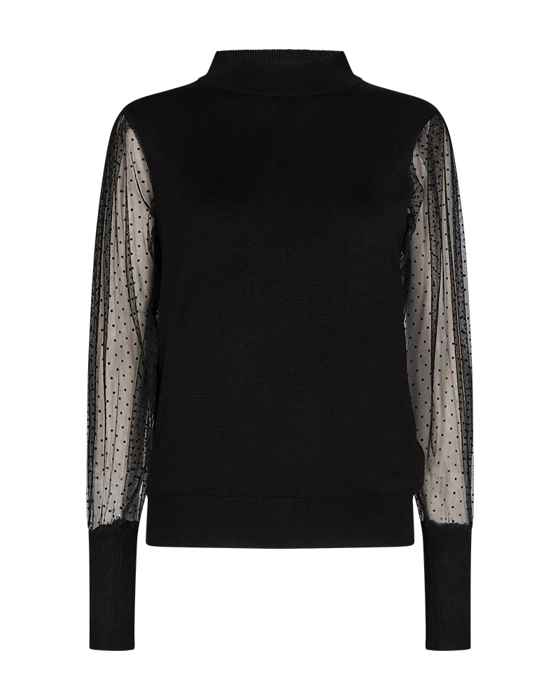 Dotka peysa svört - Freequent