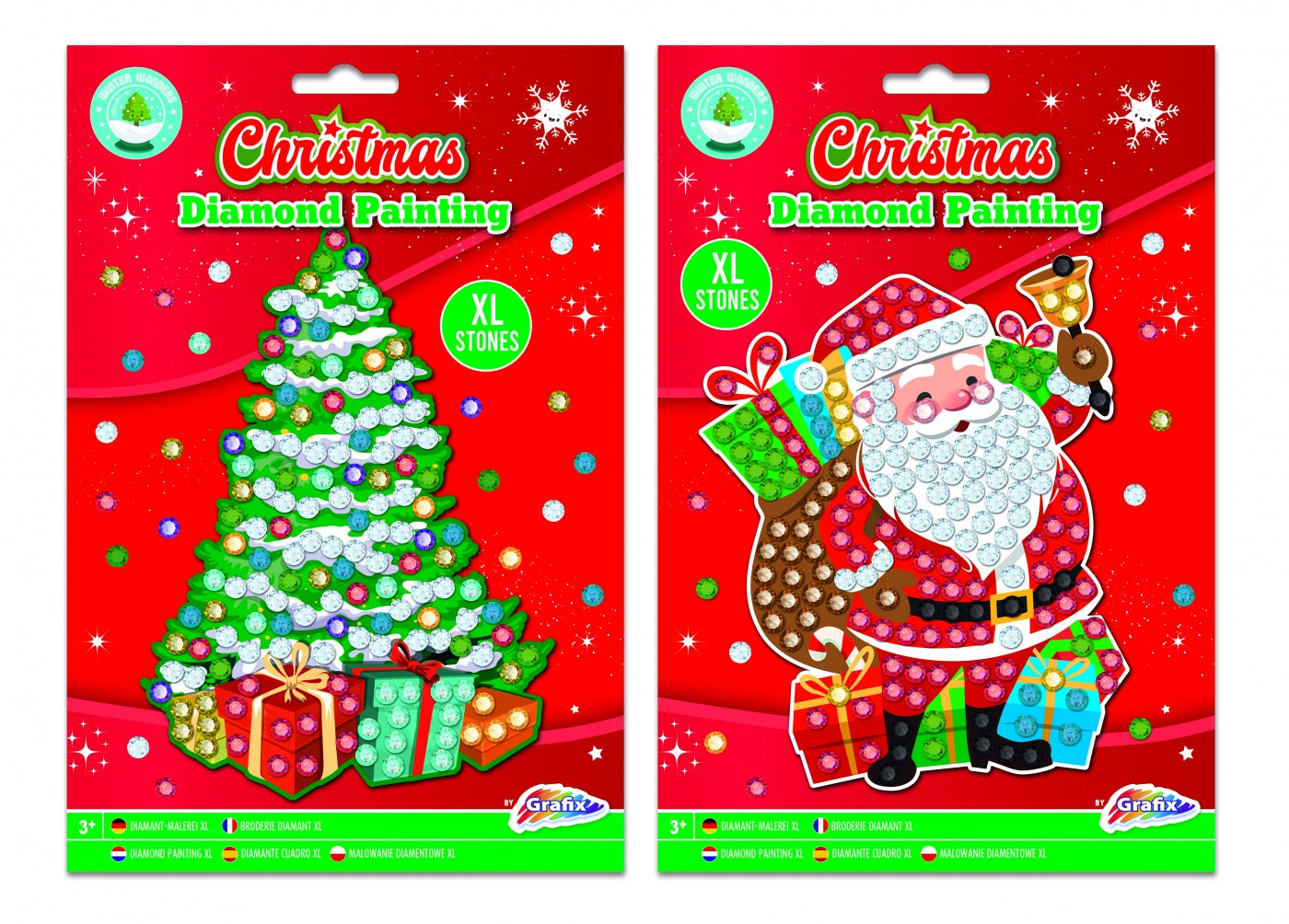 Jóla demantamynd A5 2teg