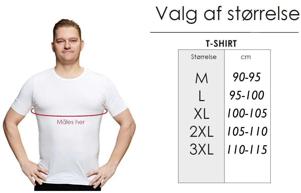 Hvítir stuttermabolir 2 í pakka O-Neck