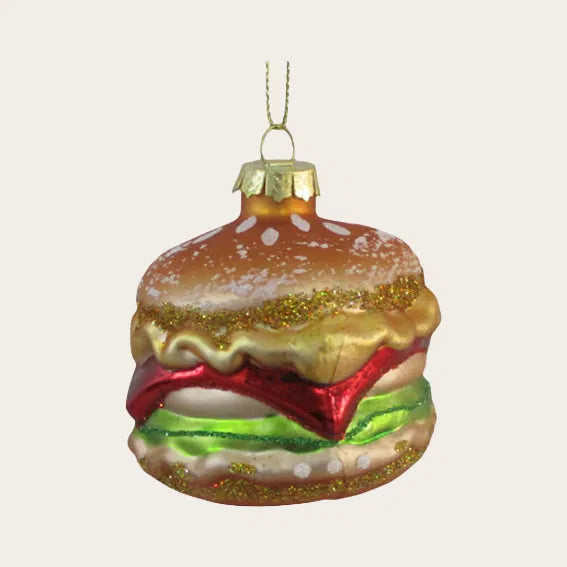 Jólaskraut hamborgari til að hengja