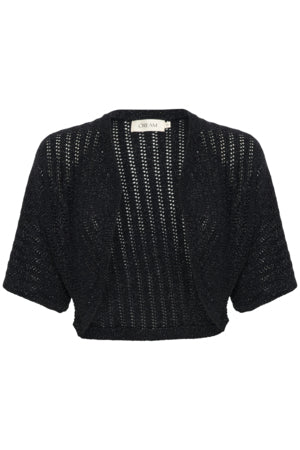 Cupid knit bolero cardigan shimmer