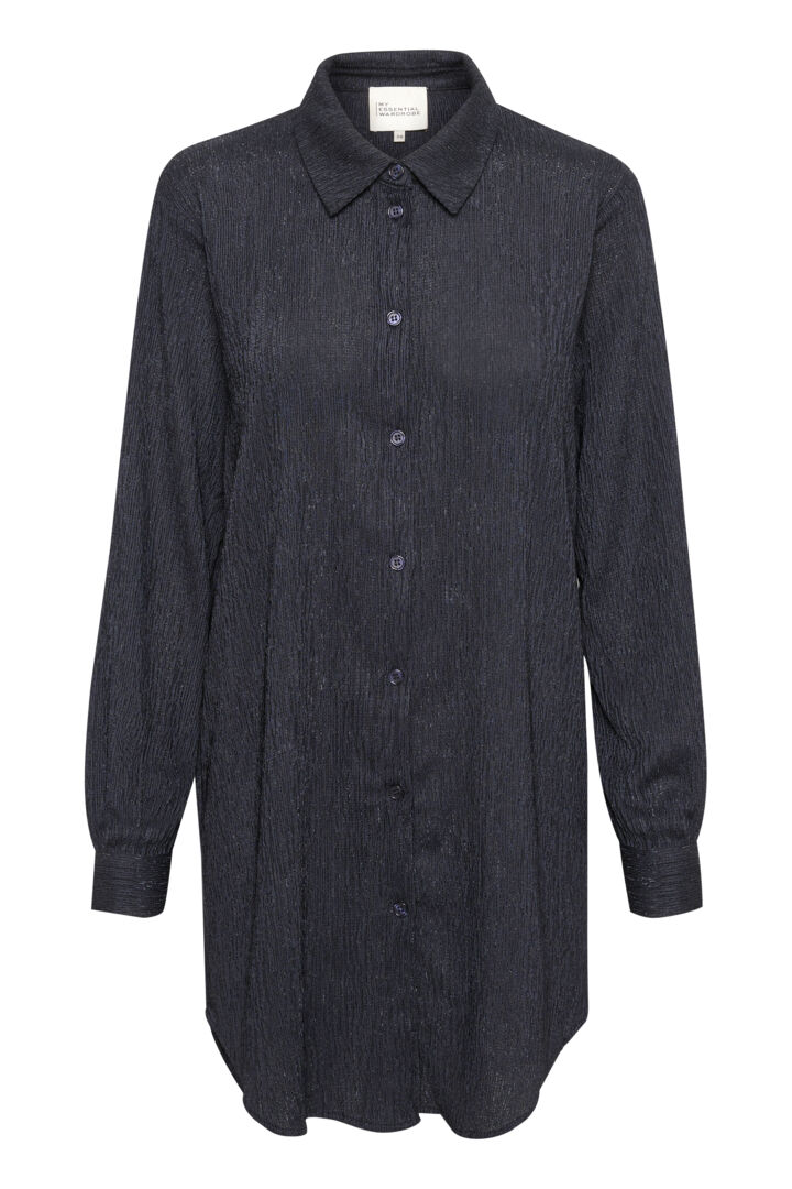 Kiko skyrta dökkblá - My Essential Wardrobe BARA TIL Í 36
