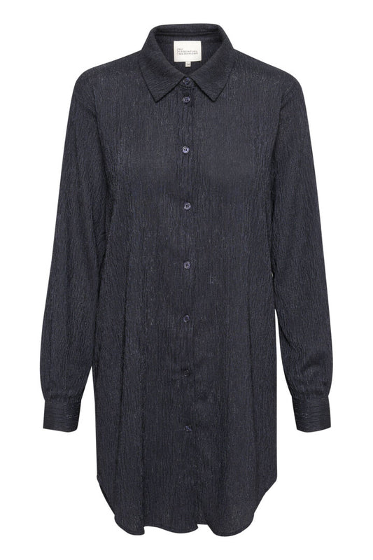 Kiko skyrta dökkblá - My Essential Wardrobe BARA TIL Í 36