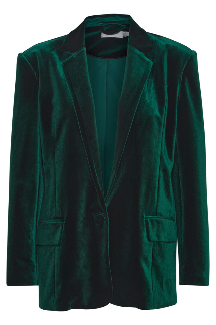 Donna velvet blazer grænn - Fransa