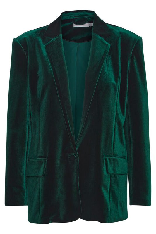 Donna velvet blazer grænn - Fransa