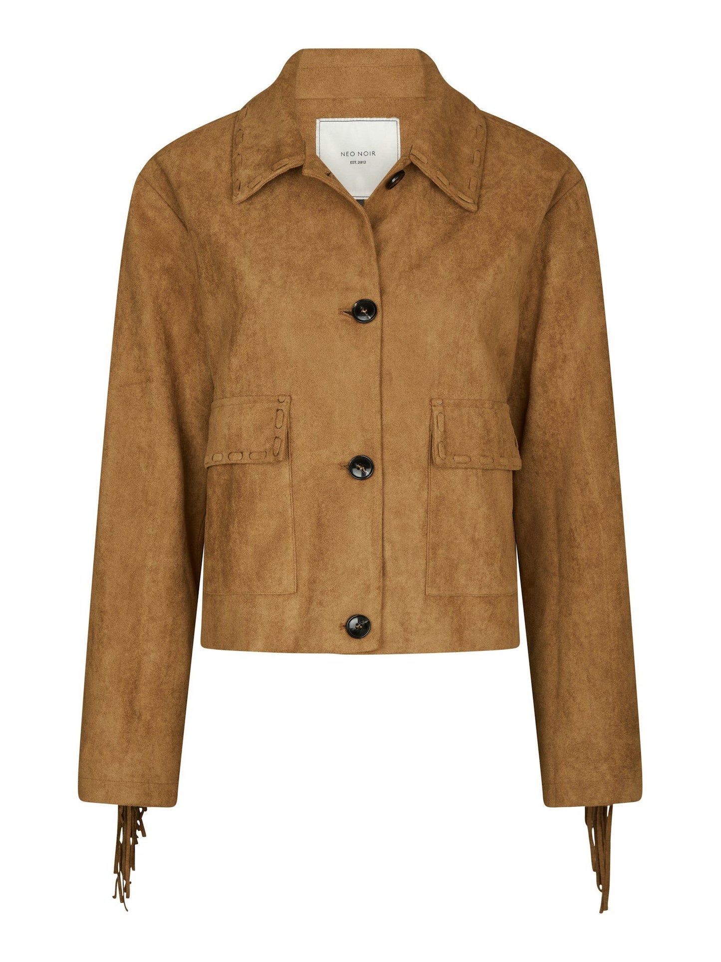 Lauron faux suede jakki - Neo Noir