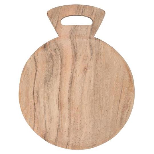 Trédiskur með handfangi 18,8cm