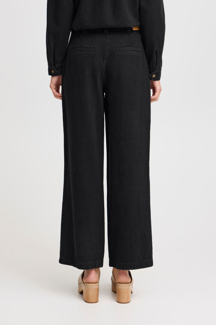 Kunis gallabuxur svartar - Atalier Réve