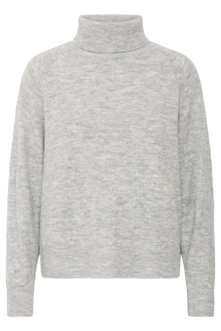 Monna rúllukragapeysa grá - Byoung