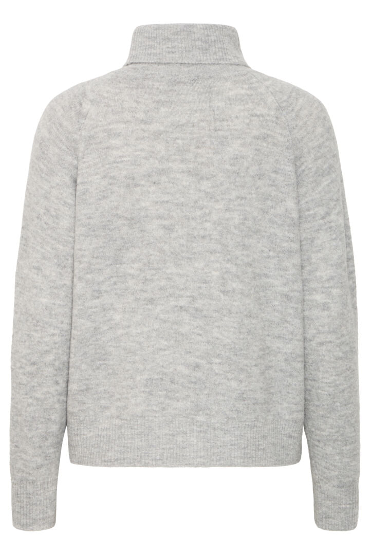 Monna rúllukragapeysa grá - Byoung