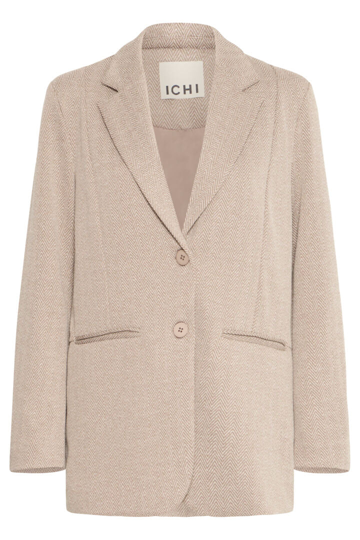 Jaquard herringbone blazer - Ichi