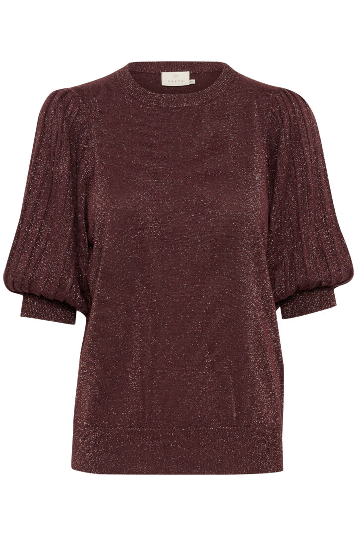 Regina shimmer peysa fudge - Kaffe