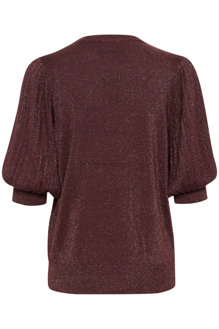 Regina shimmer peysa fudge - Kaffe