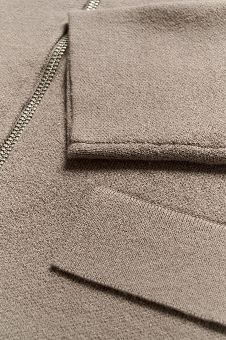 Antonella rennd peysa brún - Karen By Simonsen