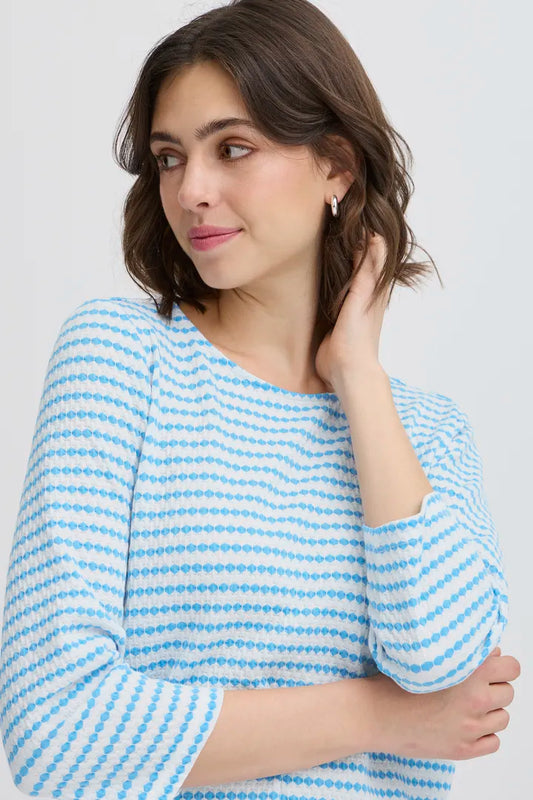 Josie bolur blár - Fransa TIL Í S, M OG 3XL