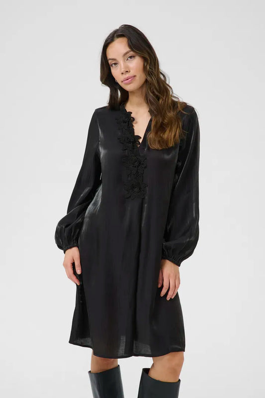 Fiola kjóll svartur - Culture