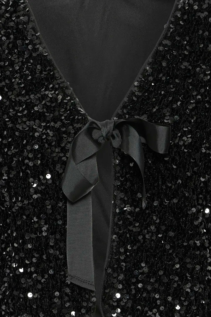 Paillet bow jakki - Byoung