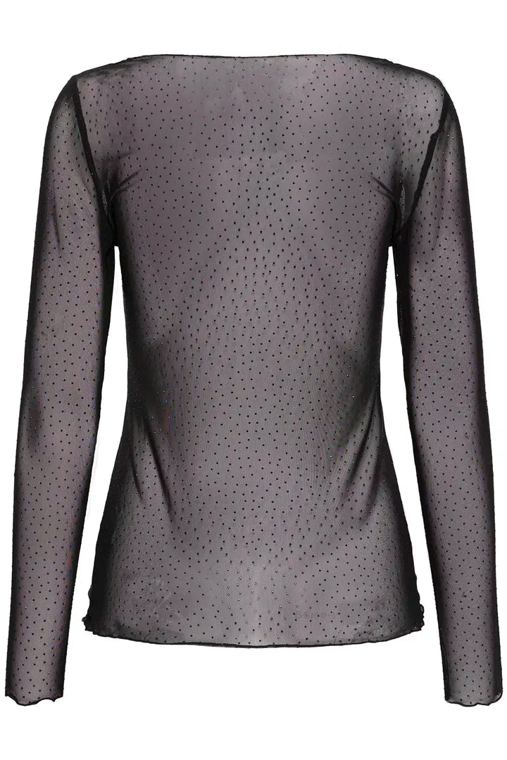 Novi toppur svartur með steinum - Ichi