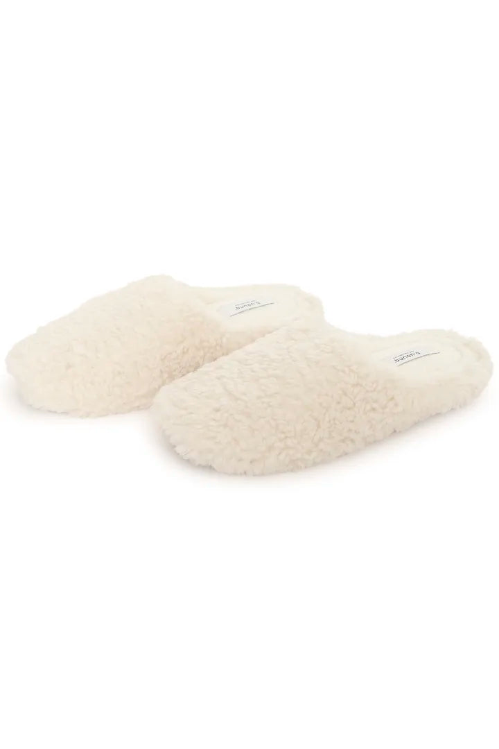 Inniskór mjúkir hvítir - Byoung