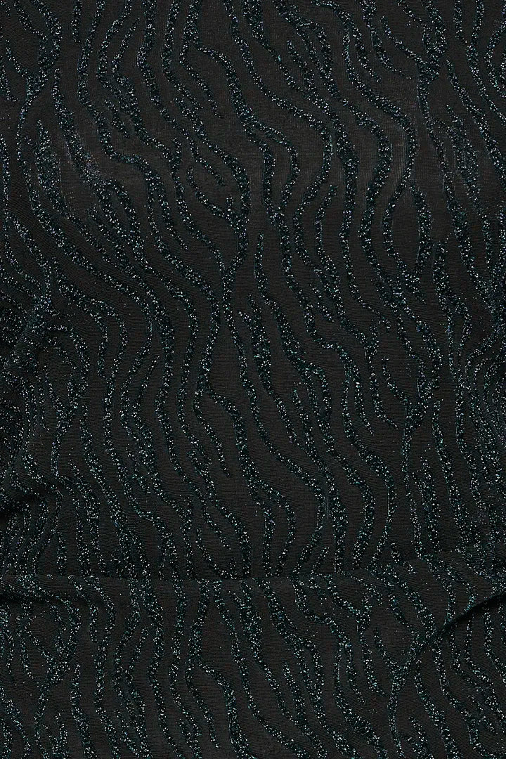 Puna toppur svartur/grænn shimmer - Ichi