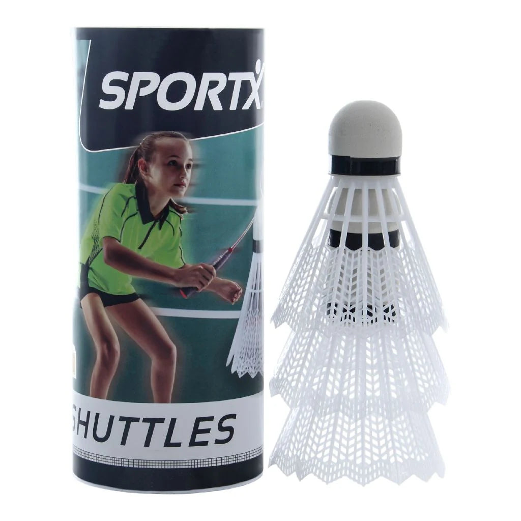 Badminton flugur 3 stk. í pakka