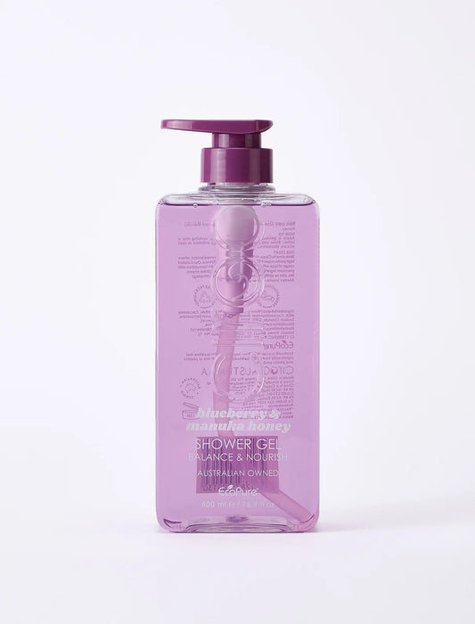 Sturtugel | Bláber og manuka hunang | 500 ml - Ciroa Beauty