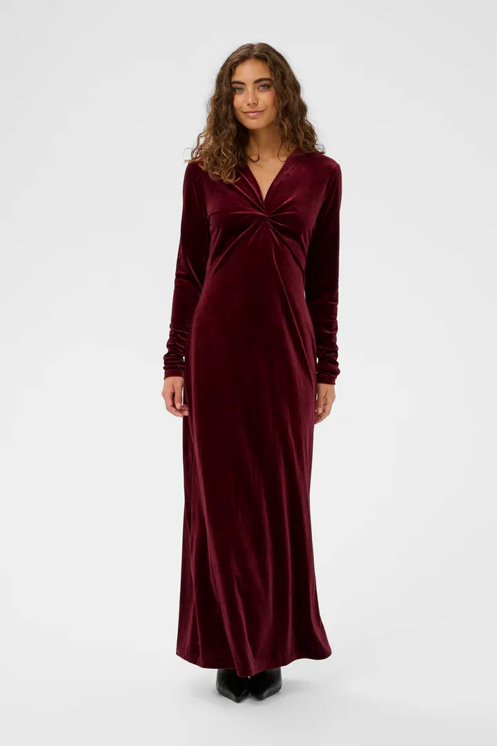 Zoe velúr kjóll - Culture