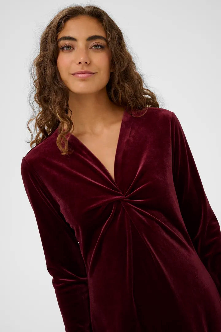 Zoe velúr kjóll - Culture